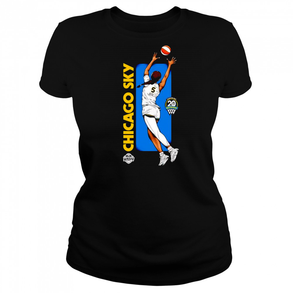 Angel Reese Chicago Sky 20 season cartoon shirt Women's T-shirt