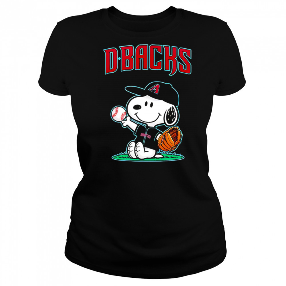 Arizona Diamondbacks Peanuts Snoopy shirt Women's T-shirt