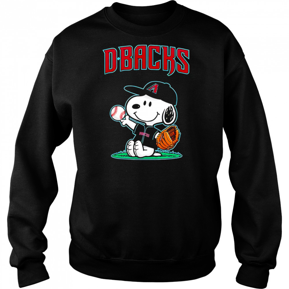 Arizona Diamondbacks Peanuts Snoopy shirt Hoodie