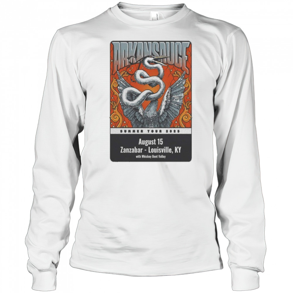 Arkansauce Zanzabar in Louisville KY August 15 2025 Poster shirt Long Sleeved
