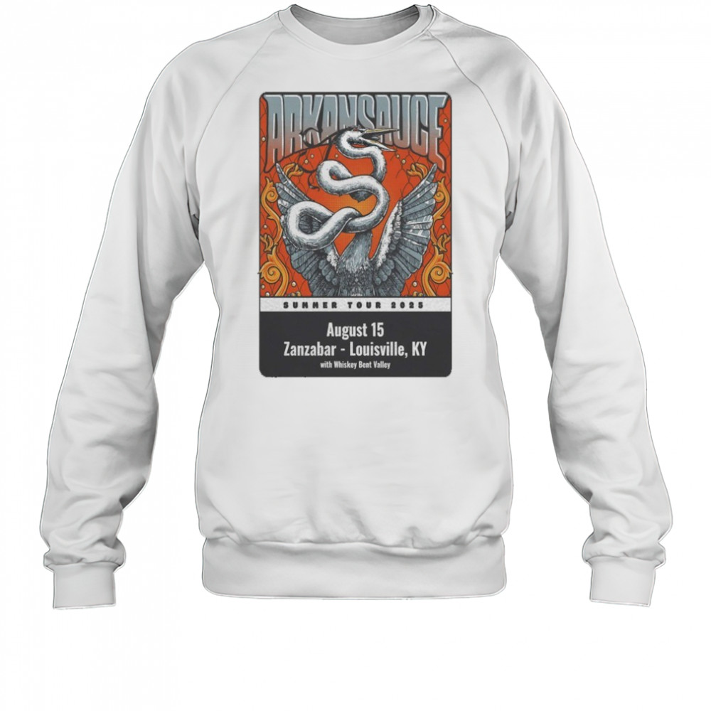 Arkansauce Zanzabar in Louisville KY August 15 2025 Poster shirt Sweatshirt