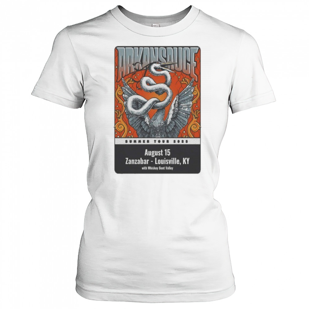 Arkansauce Zanzabar in Louisville KY August 15 2025 Poster shirt Women's T-shirt