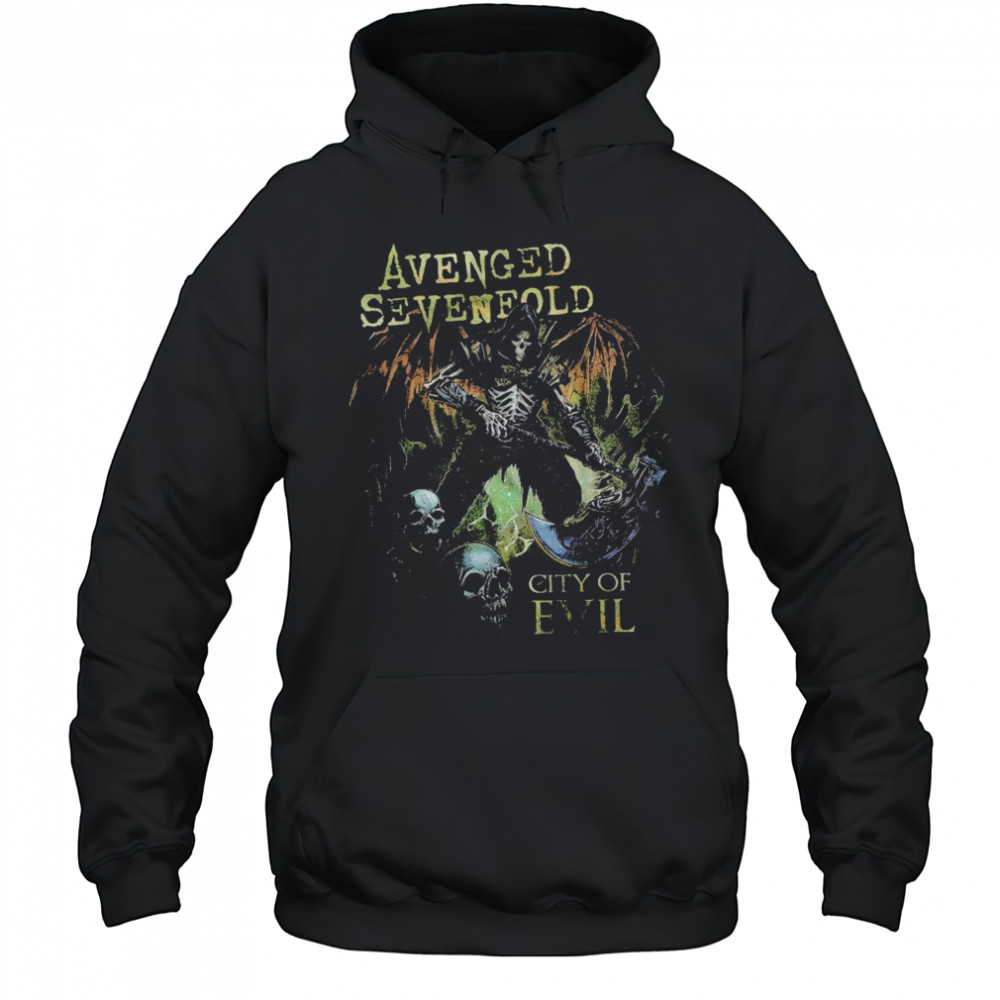 Avenged Sevenfold City Of Evil 20th Anniversary Evil Never Die shirt Hoodie