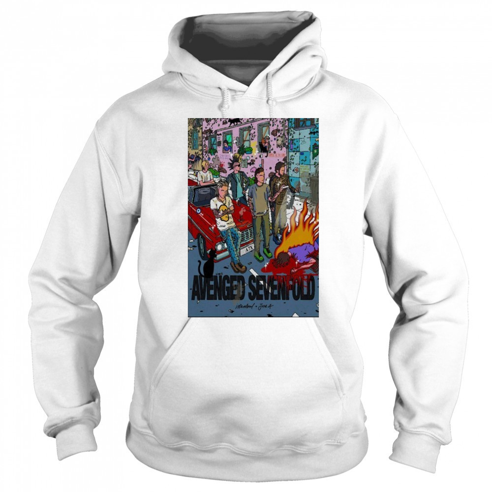 Avenged Sevenfold Life Park 2025 Event Poster shirt Sweatshirt