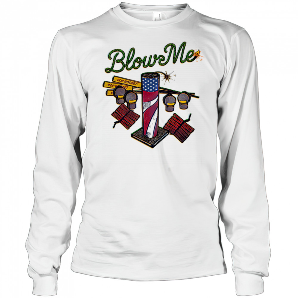 Blow me pop rocket shirt Long Sleeved