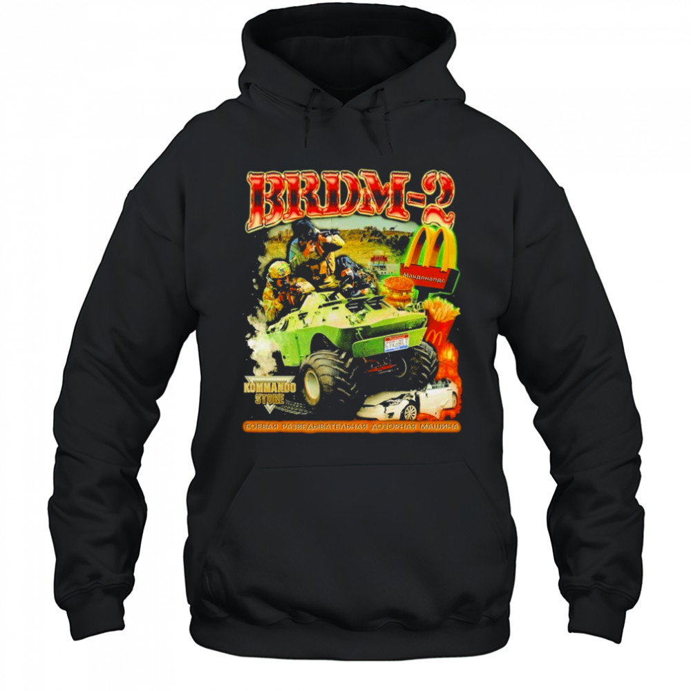 BRDM-2 Monster Truck Kommando T-shirt Hoodie