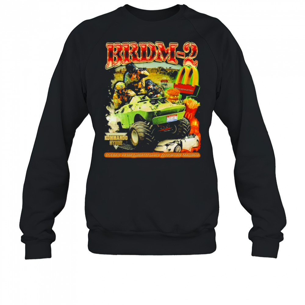 BRDM-2 Monster Truck Kommando T-shirt Sweatshirt