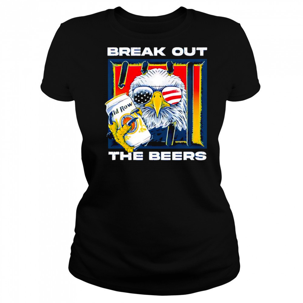 Break out the beers eagle shirt Women's T-shirt