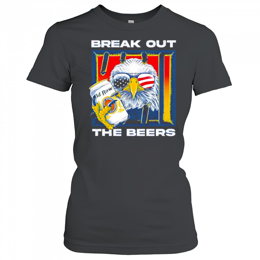 Break out the beers eagle shirt Women's T-shirt