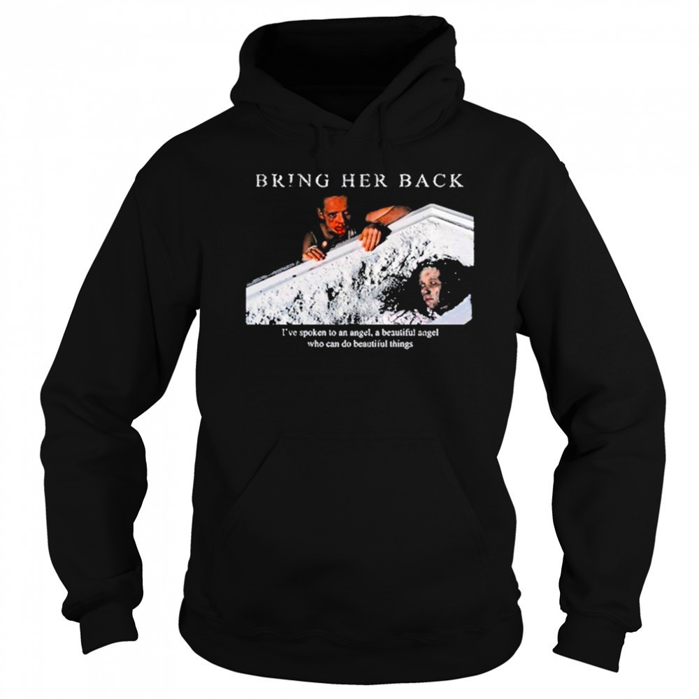 Bring Her Back X Basketcase Beautiful Angel Shirt Sweatshirt