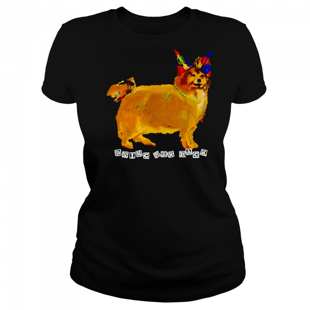 Bring Her Back x Basketcase PomPom dog shirt Women's T-shirt