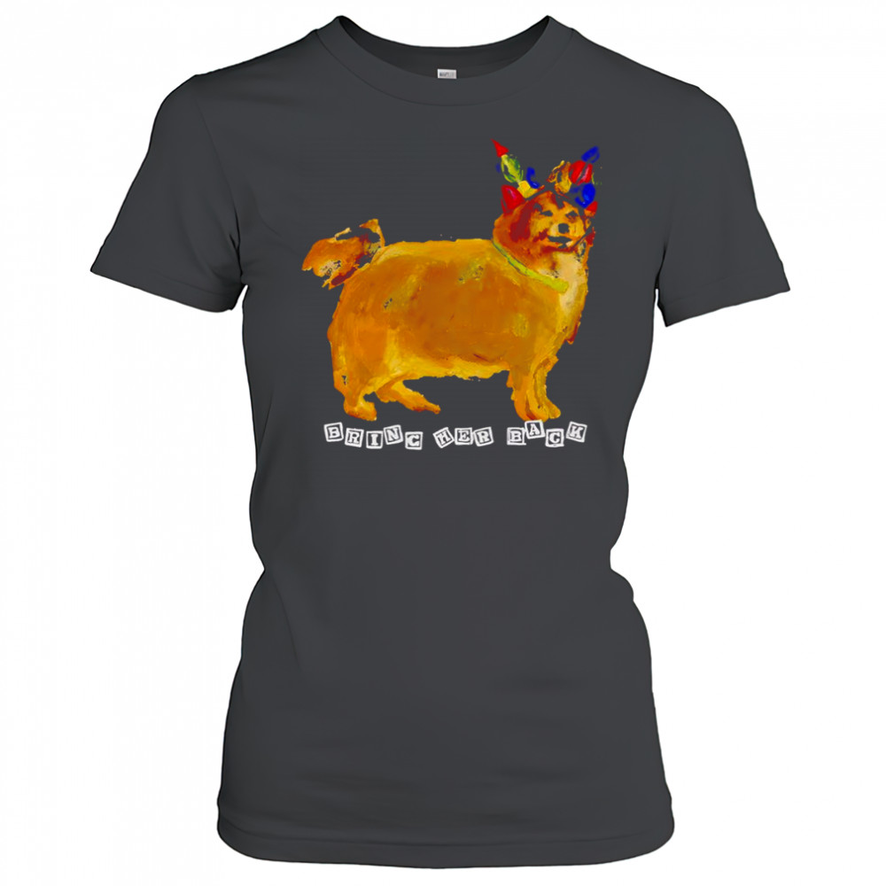 Bring Her Back x Basketcase PomPom dog shirt Women's T-shirt