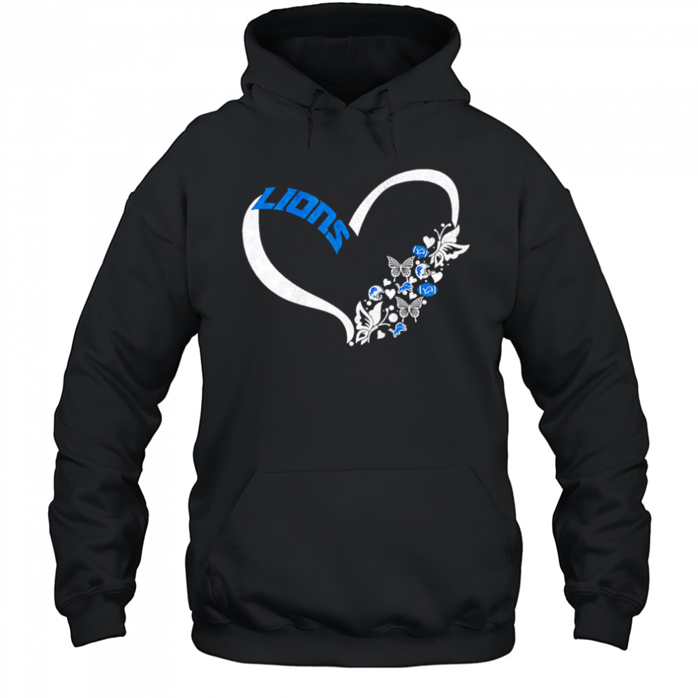 Butterflies in my stomach detroit lions NFL shirt Hoodie