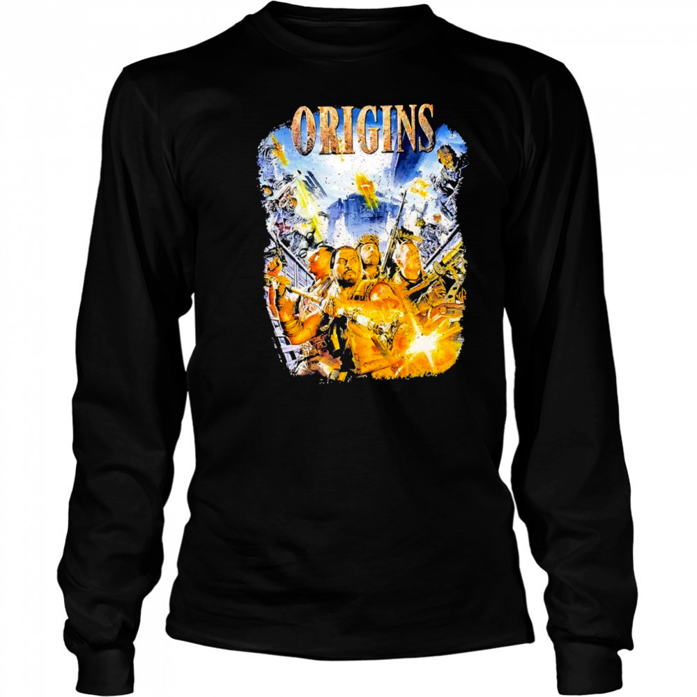 Call of Duty Zombies Origins shirt Long Sleeved