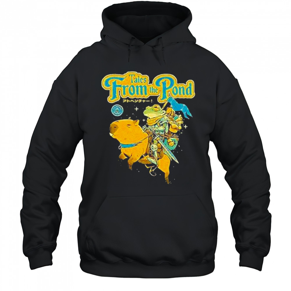 Capybara Tales From The Pond Shirt Hoodie