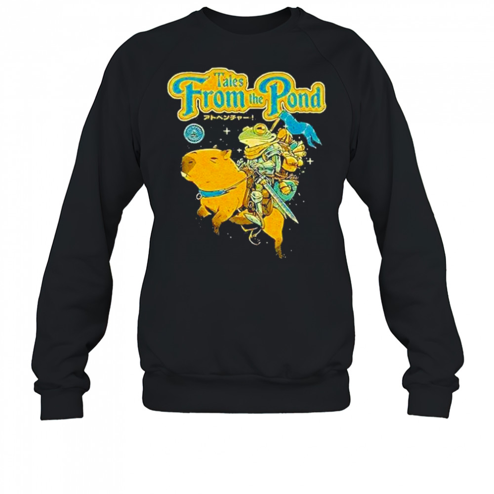 Capybara Tales From The Pond Shirt Sweatshirt
