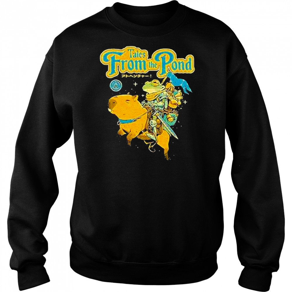 Capybara Tales From The Pond Shirt Hoodie