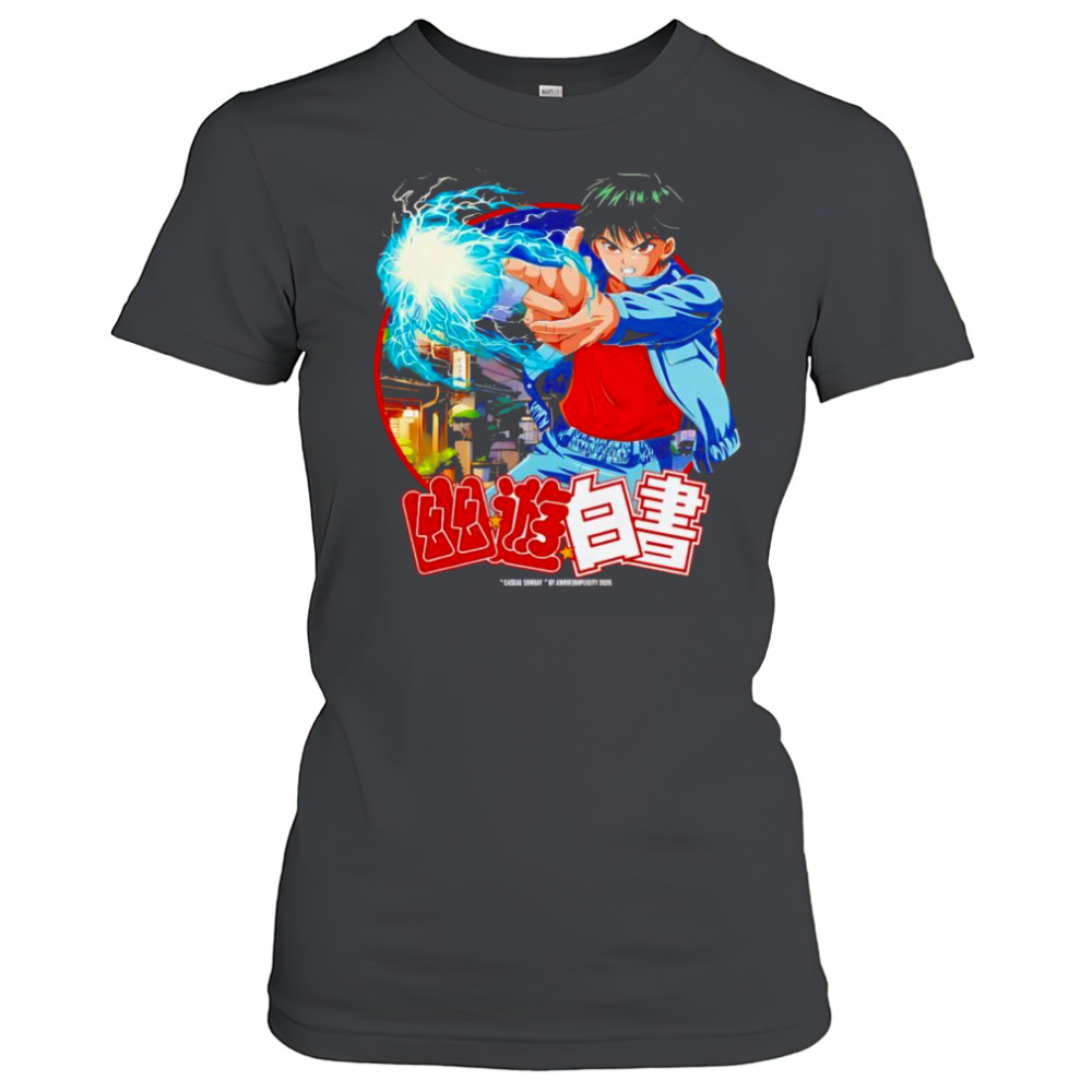 Casual Sunday Yu Yu Hakusho shirt Women's T-shirt