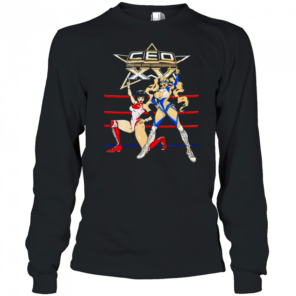 CEO 2025 fighting game Championships shirt Long Sleeved