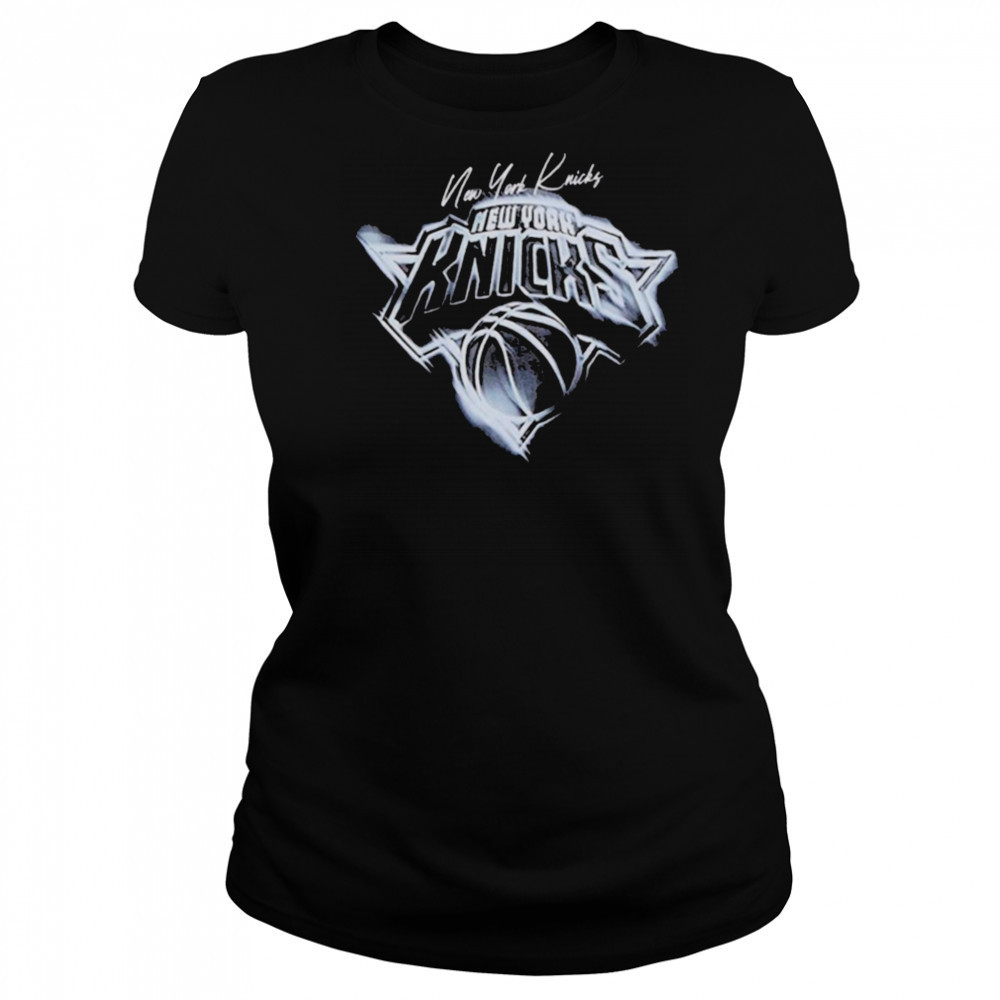 Chase B X NBA New York Knicks Logo 2025 T shirts Women's T-shirt