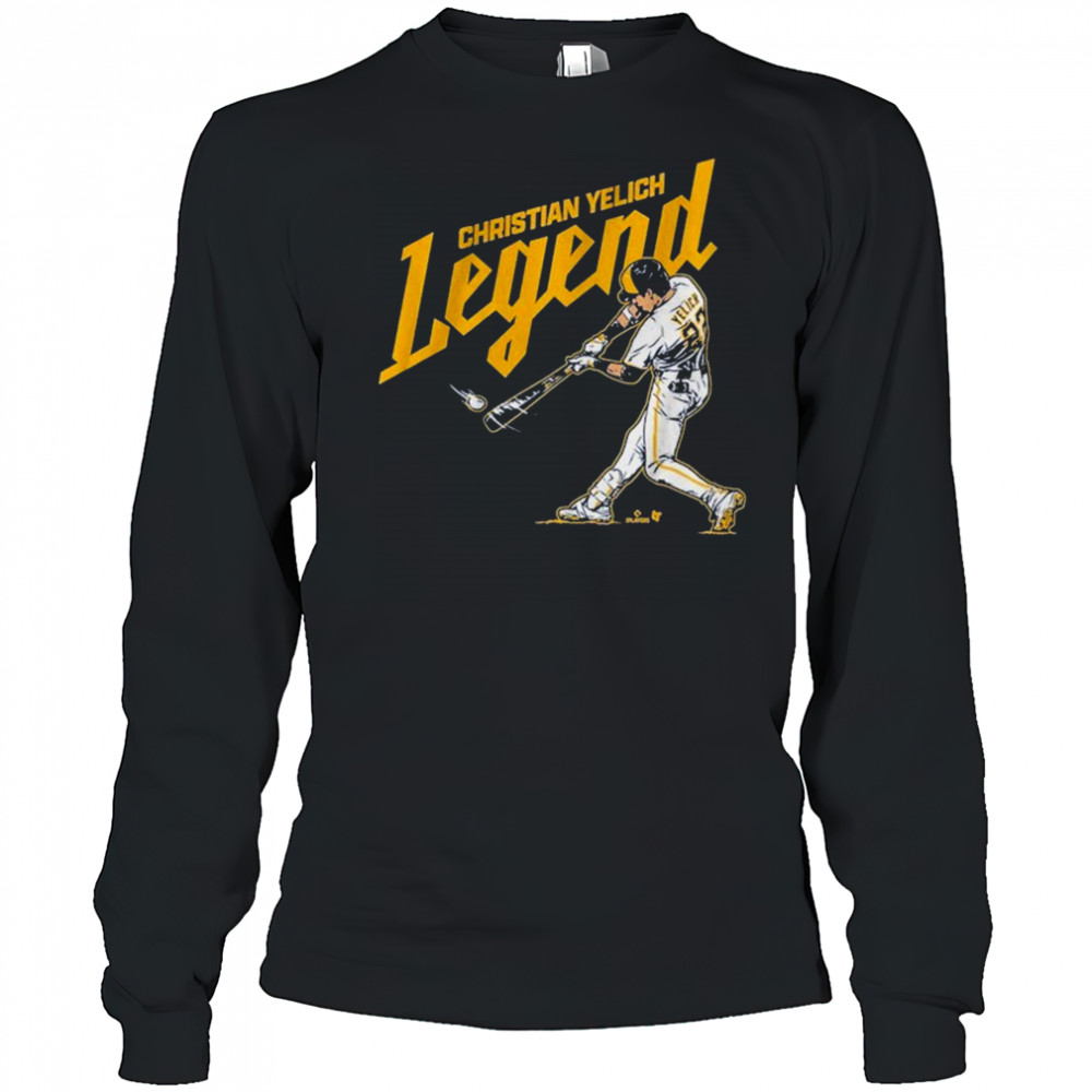 Christian Yelich Milwaukee Brewers Legend T-Shirt Long Sleeved