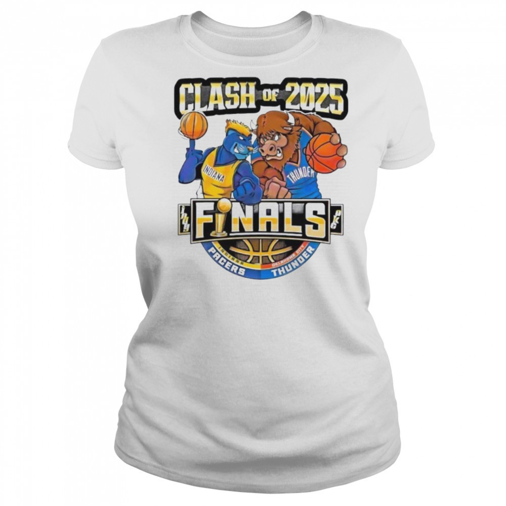 Clash Of 2025 Indiana Pacers Vs Thunder Nba Finals Basketball shirt Women's T-shirt