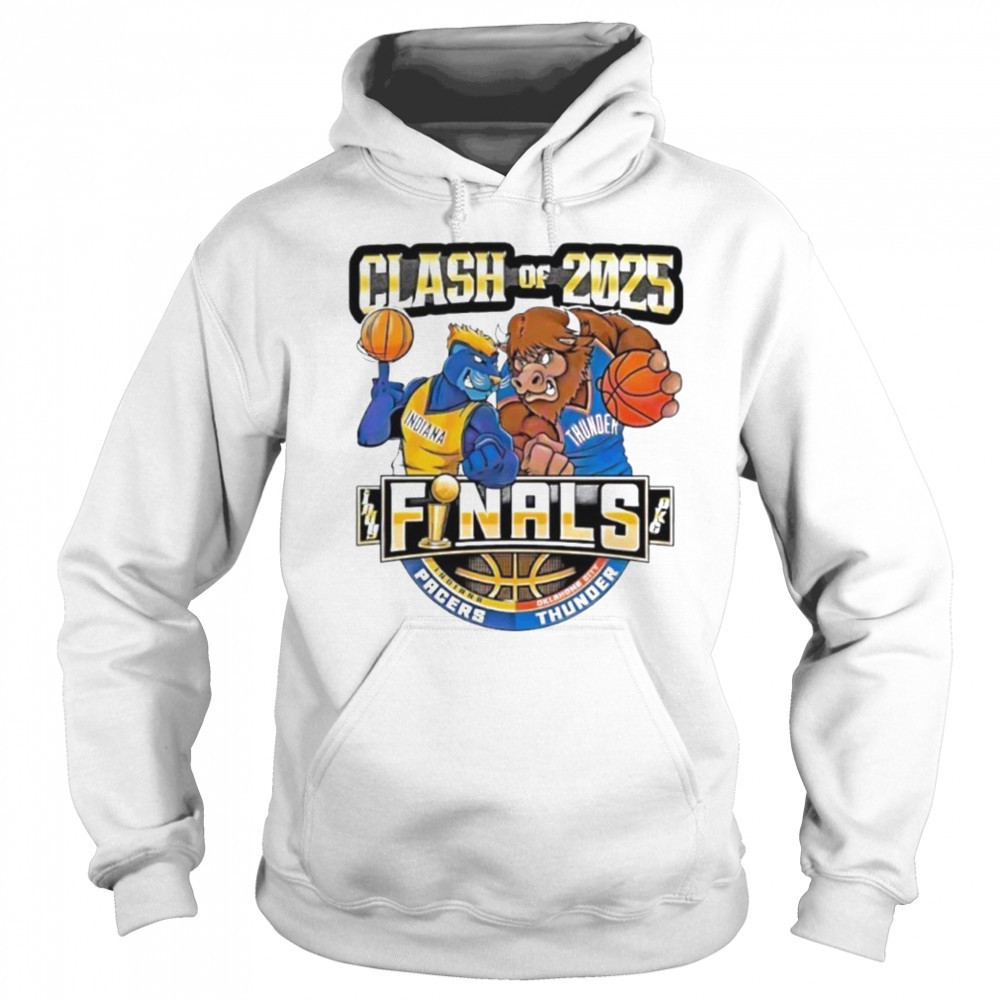 Clash Of 2025 Indiana Pacers Vs Thunder Nba Finals Basketball shirt Sweatshirt