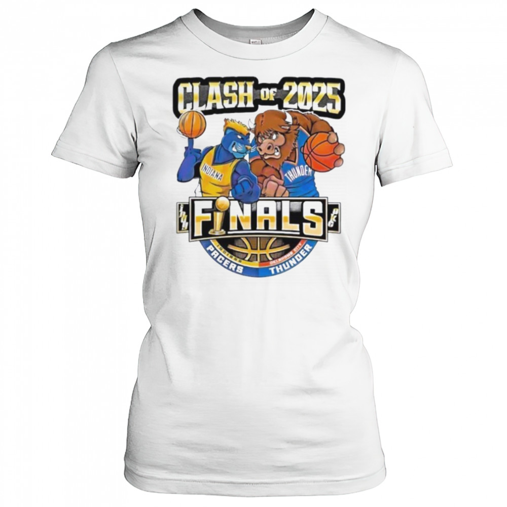 Clash Of 2025 Indiana Pacers Vs Thunder Nba Finals Basketball shirt Women's T-shirt