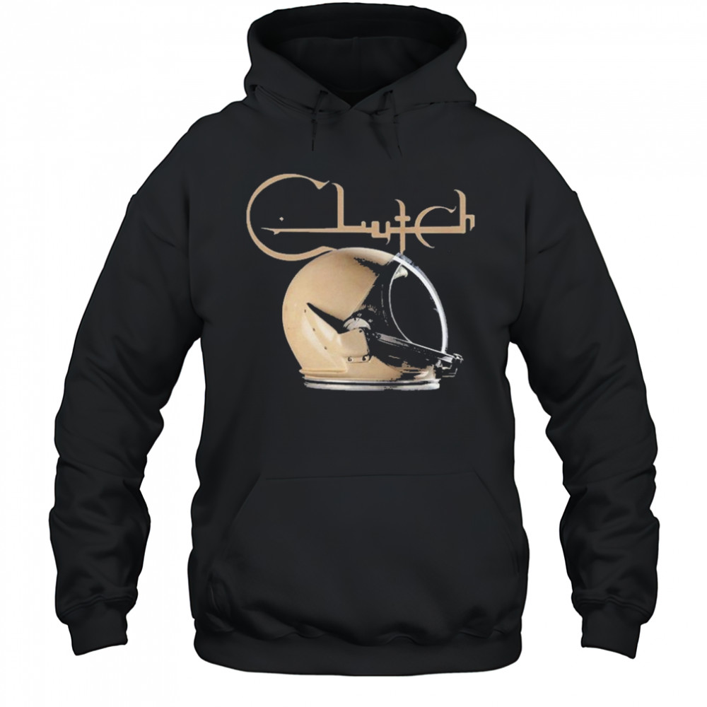 Clutch Self-Titled Astronaut Helmet T-shirt Hoodie