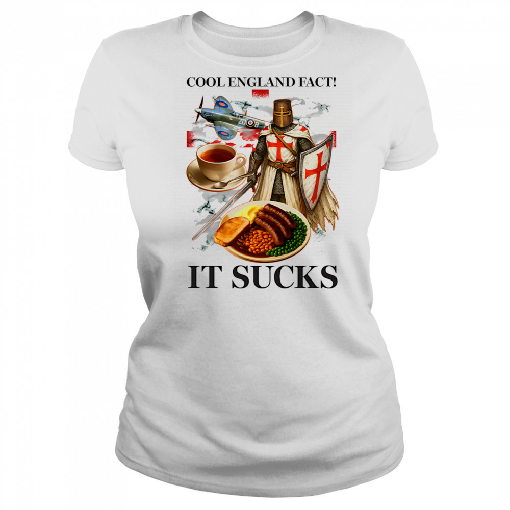 Cool England fact it sucks graphic shirt Women's T-shirt