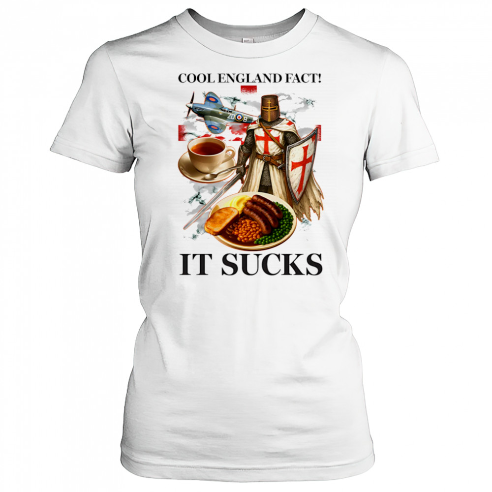 Cool England fact it sucks graphic shirt Women's T-shirt