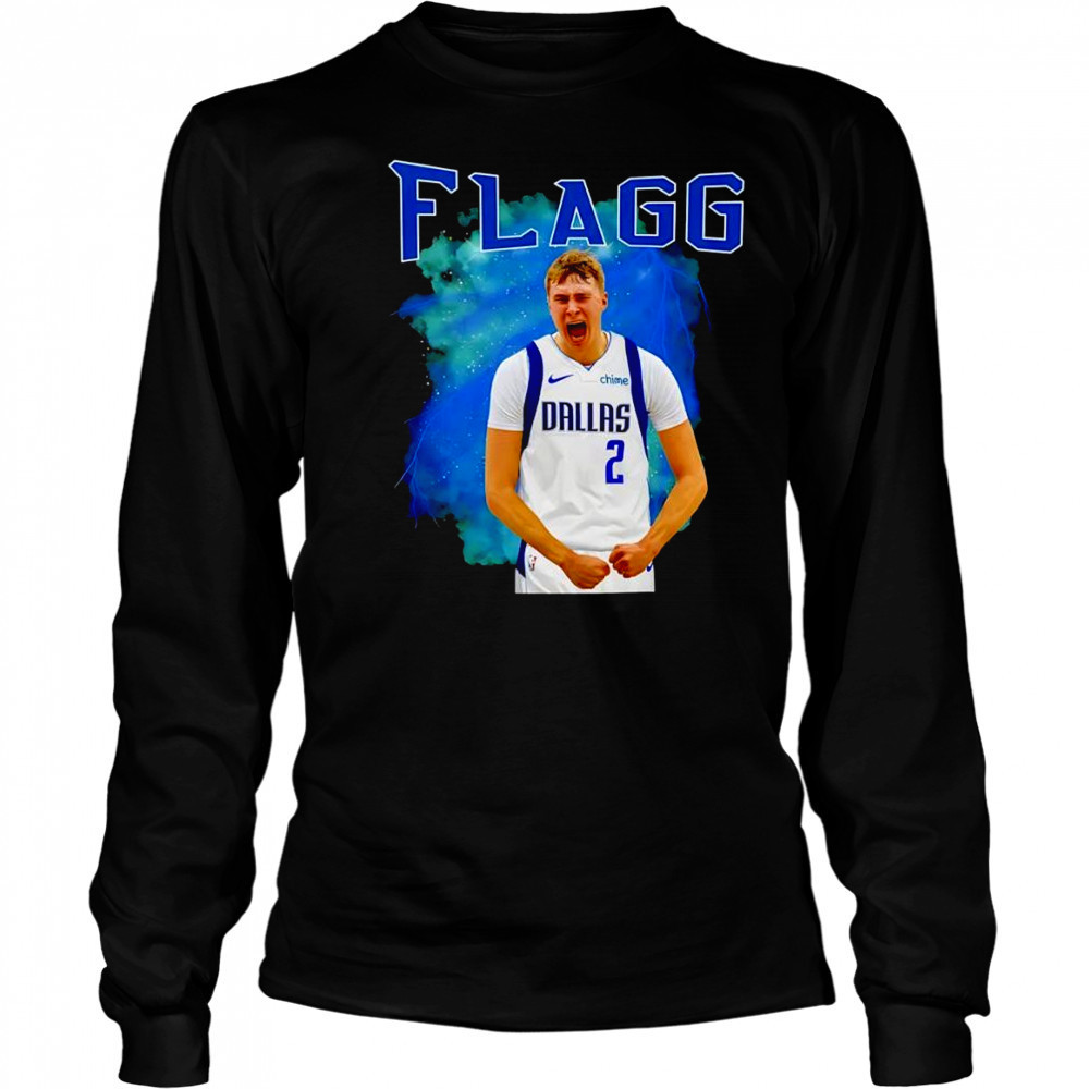 Cooper Flagg Dallas Mavericks basketball graphic shirt Long Sleeved