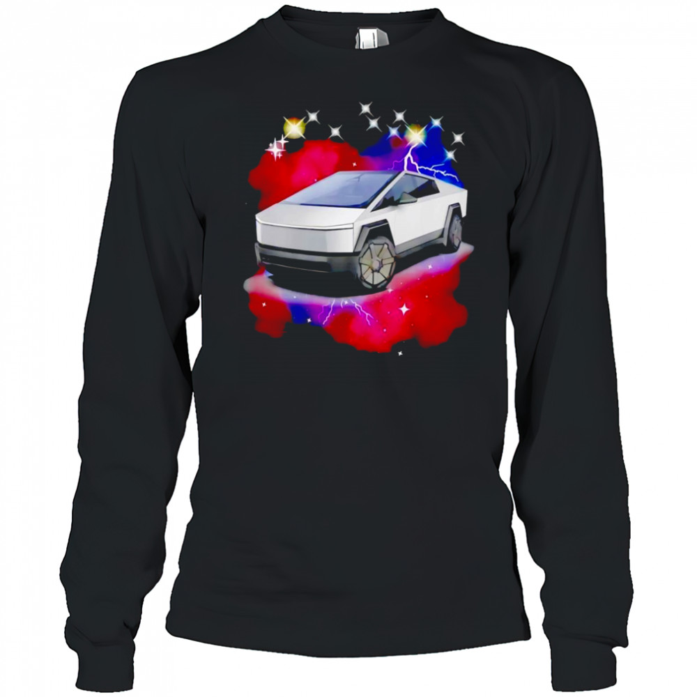 Cybertruck deep space shirt Long Sleeved