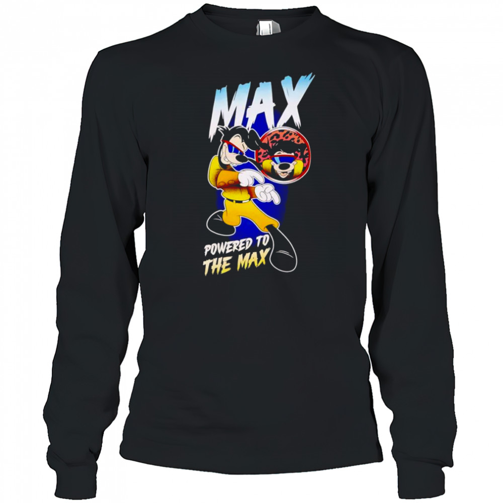 Disney A Goofy Movie Powerline Max shirt Long Sleeved
