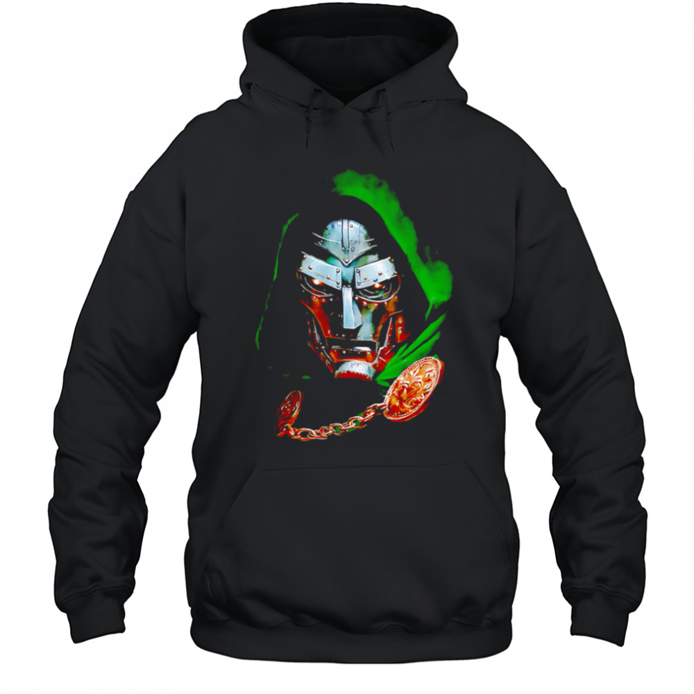 Doctor Doom big face robot shirt Hoodie