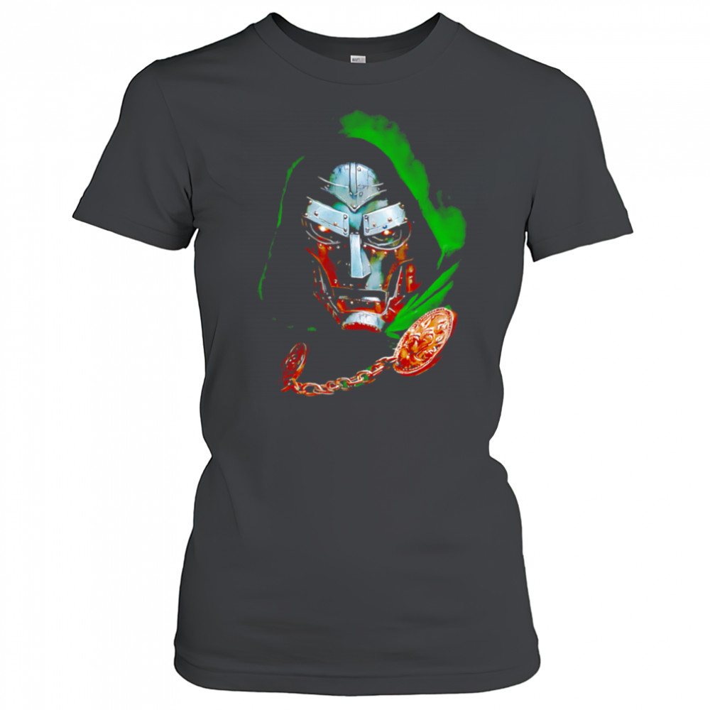 Doctor Doom big face robot shirt Women's T-shirt