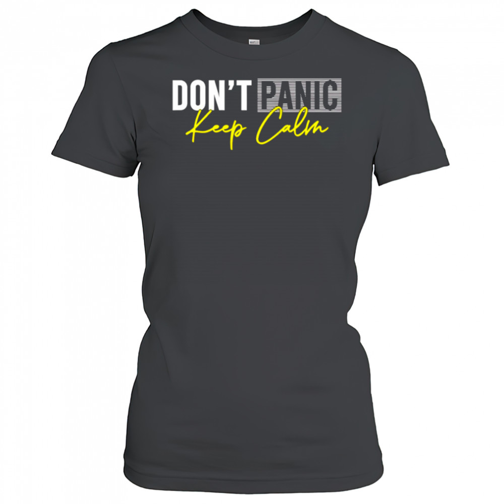 Don’t panic keep calm shirt Women's T-shirt