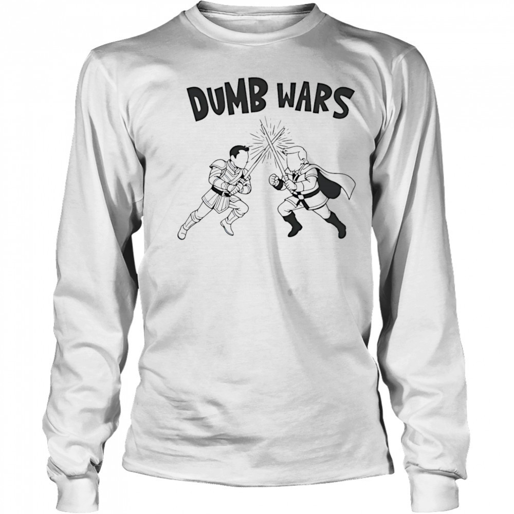 Dumb Wars Trump and Musk shirt Long Sleeved