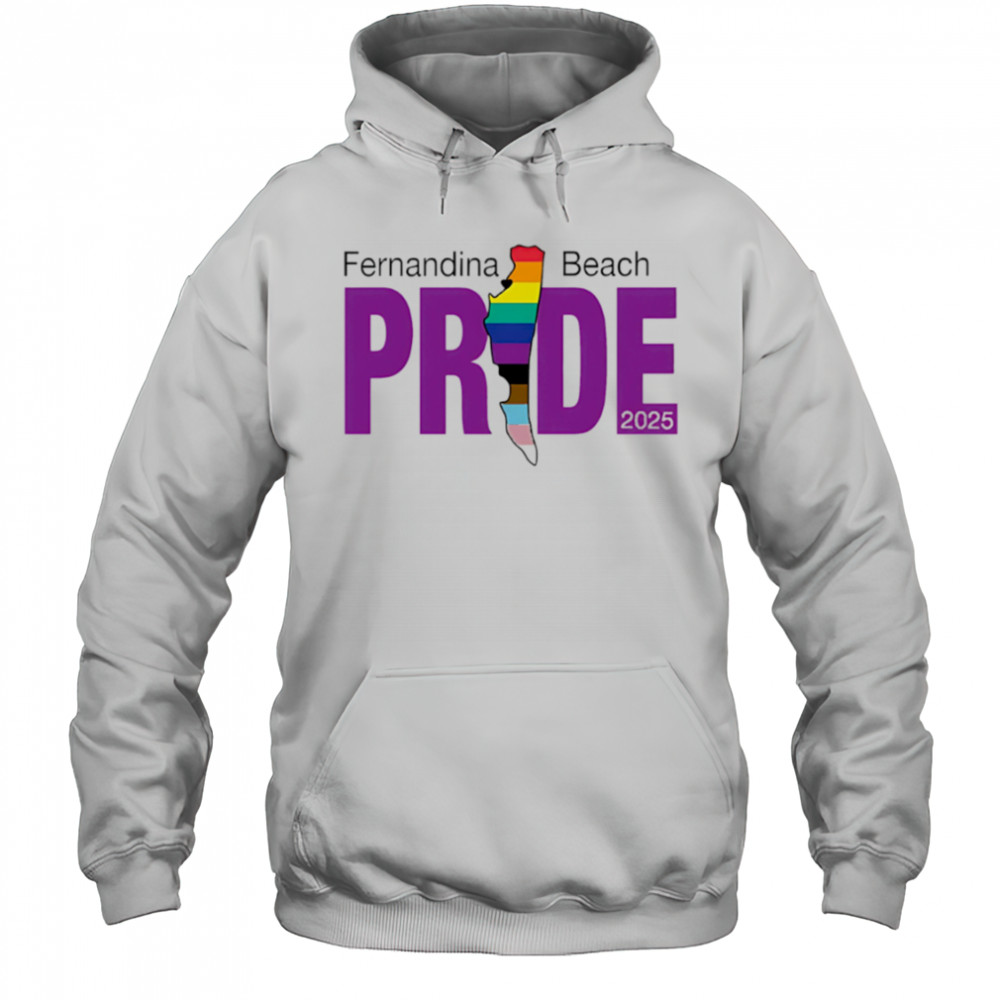 Fernandina Beach Pride 2025 shirt Hoodie