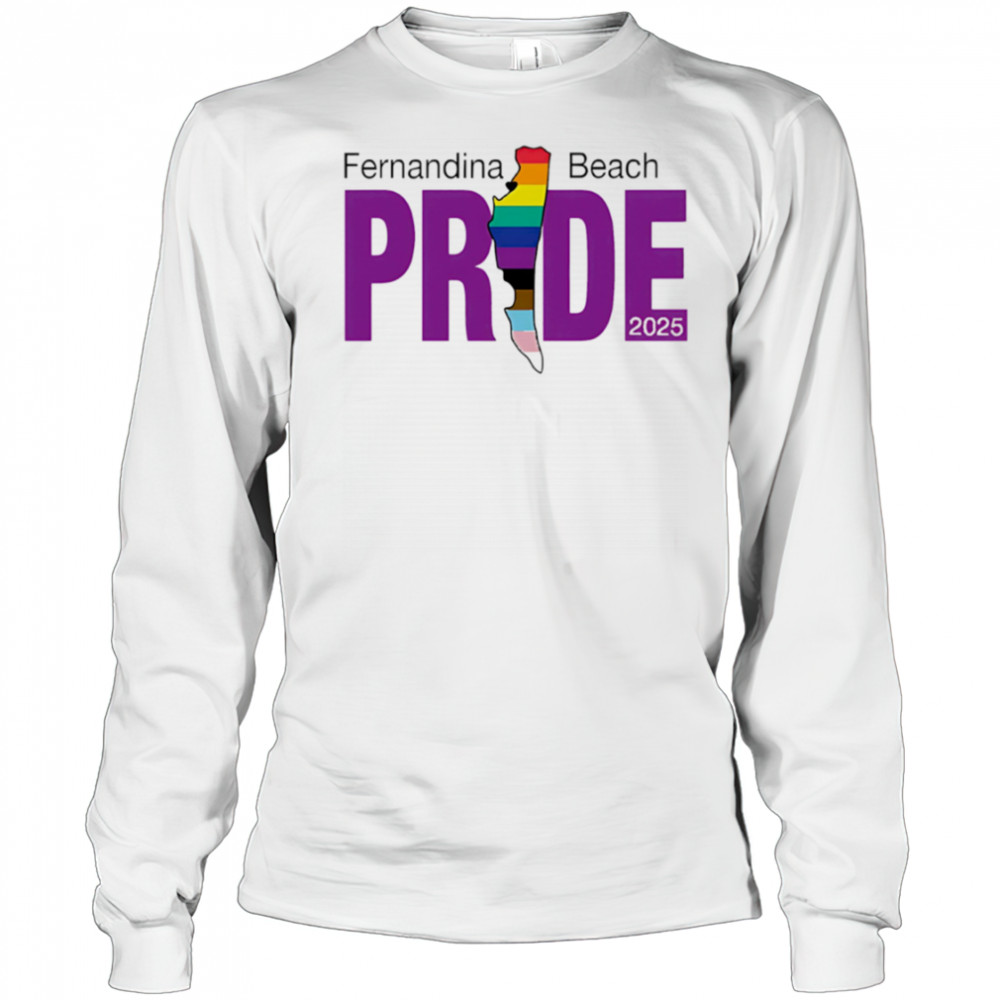 Fernandina Beach Pride 2025 shirt Long Sleeved