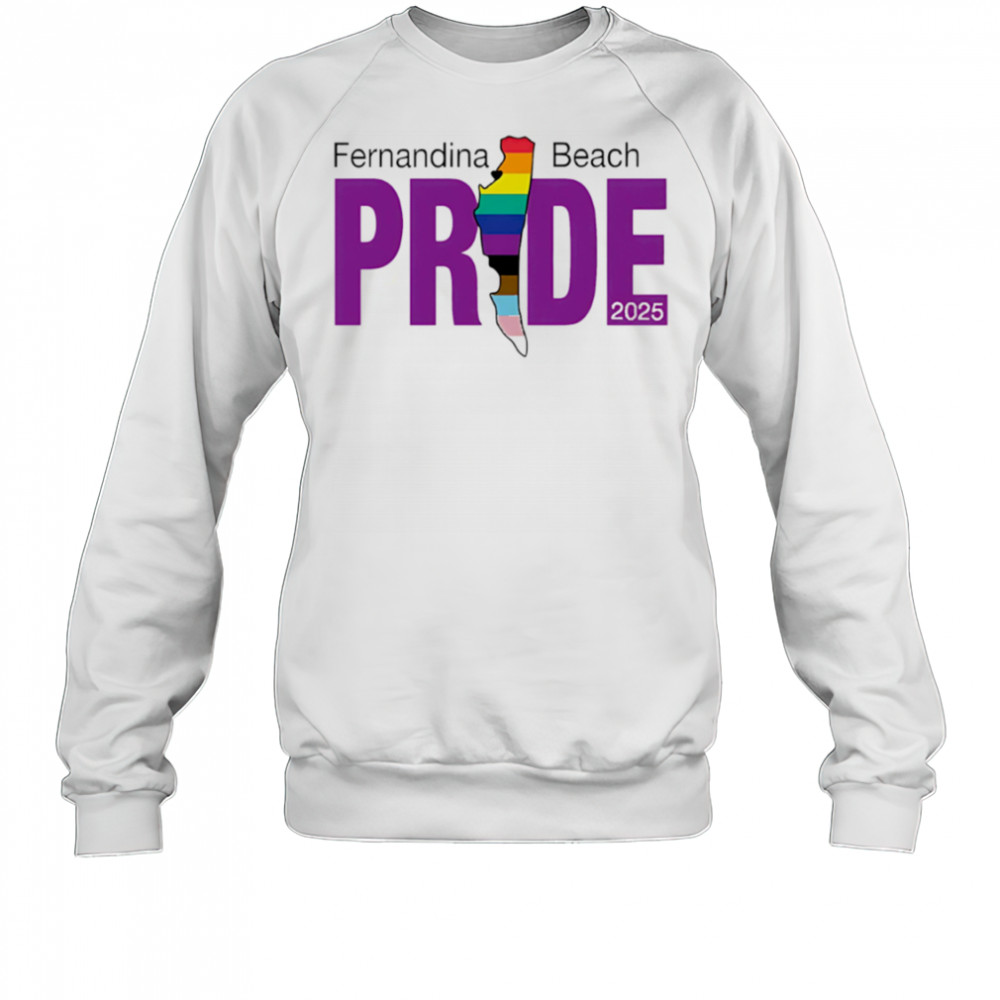 Fernandina Beach Pride 2025 shirt Sweatshirt