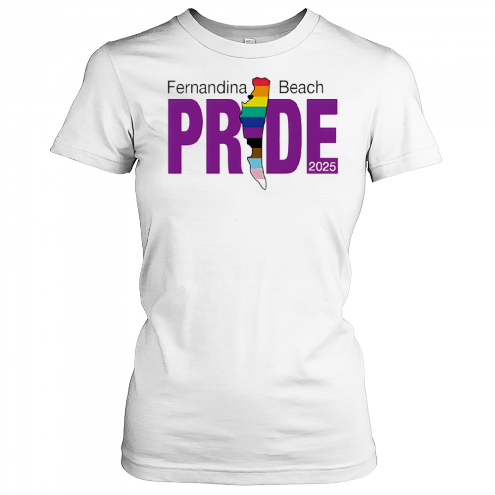 Fernandina Beach Pride 2025 shirt Women's T-shirt