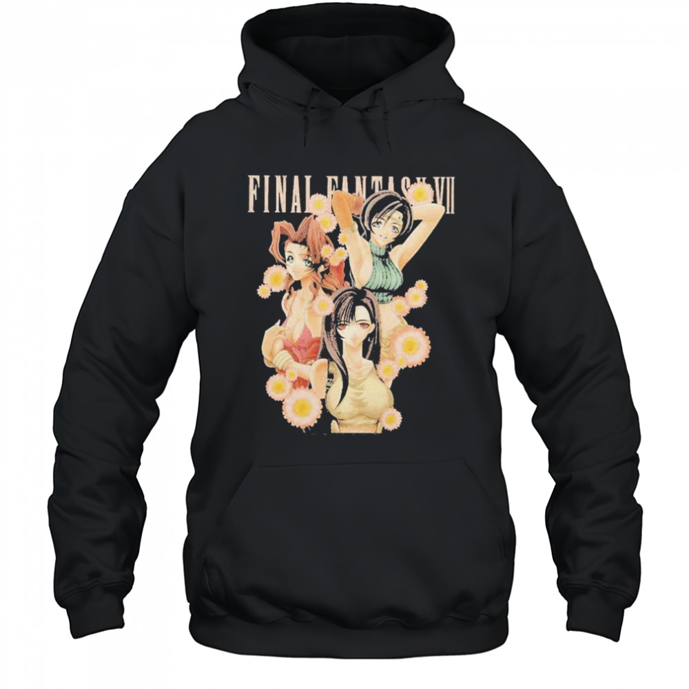 Final Fantasy VII Flower Girls Capsule shirt Hoodie