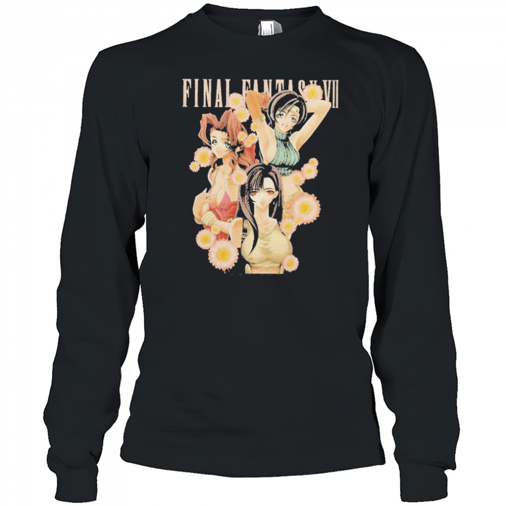 Final Fantasy VII Flower Girls Capsule shirt Long Sleeved