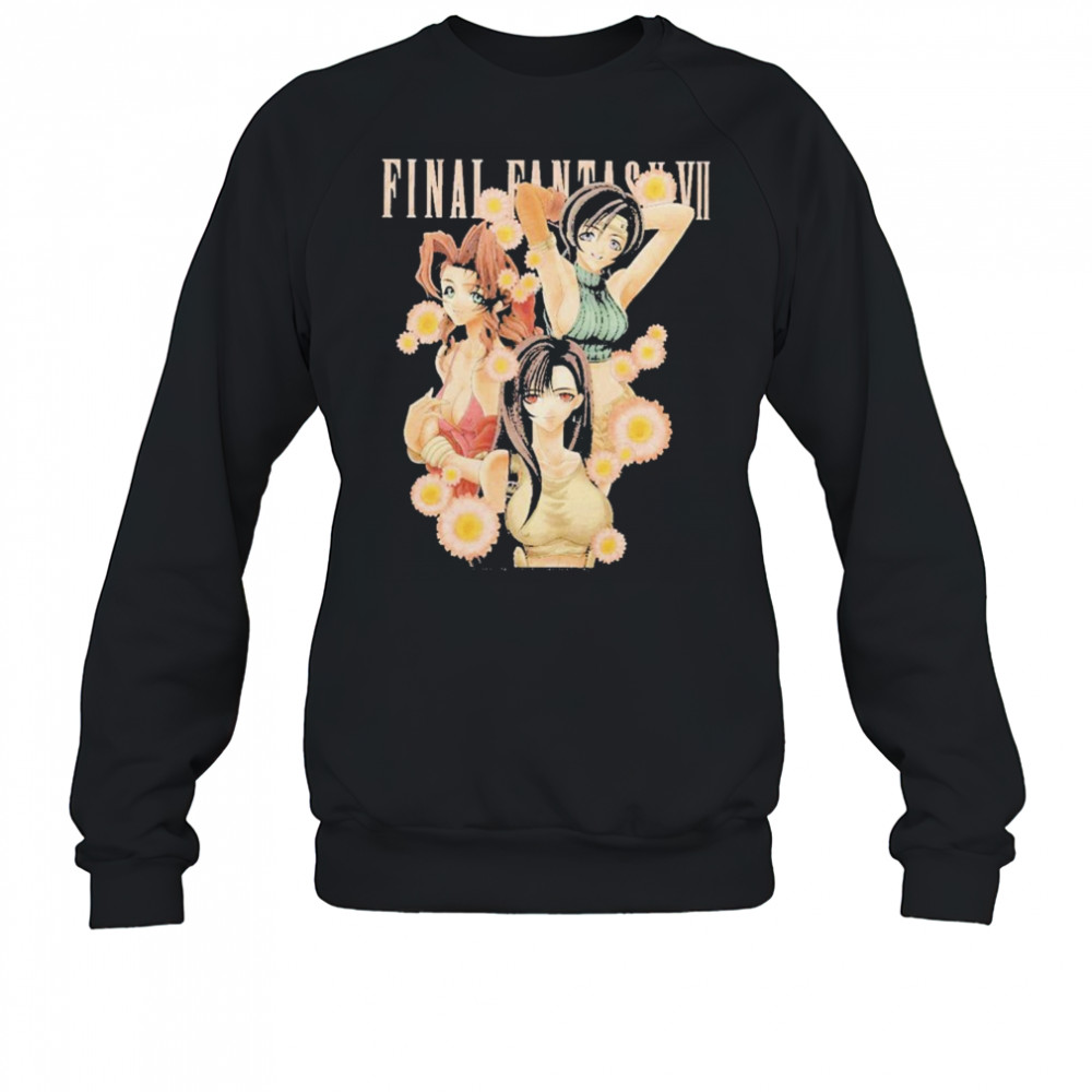 Final Fantasy VII Flower Girls Capsule shirt Sweatshirt