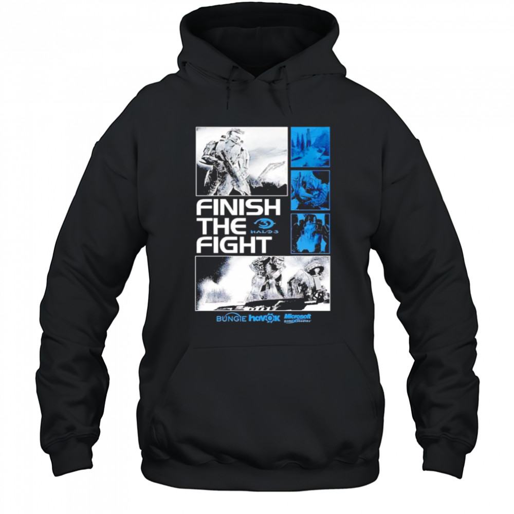 Finish the fight Halo 3 shirt Hoodie