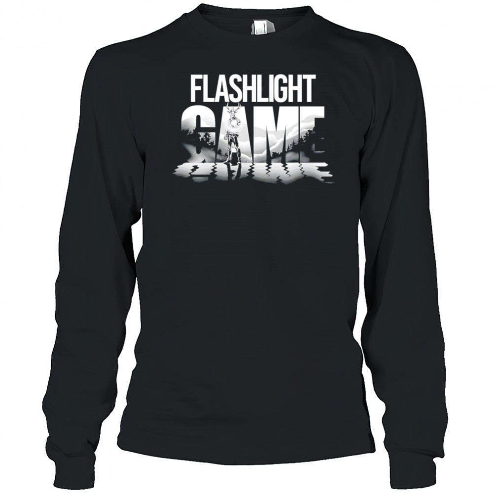 Flashlight Game shirt Long Sleeved