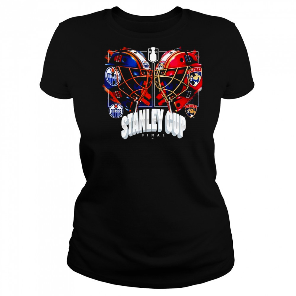 Florida Panthers vs. Edmonton Oilers 2025 Stanley Cup Final Dueling shirt Women's T-shirt