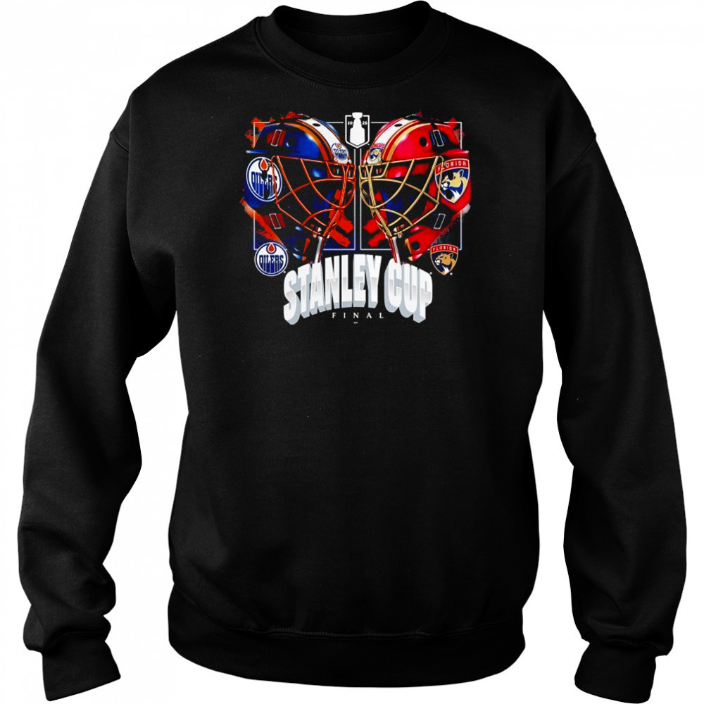 Florida Panthers vs. Edmonton Oilers 2025 Stanley Cup Final Dueling shirt Hoodie