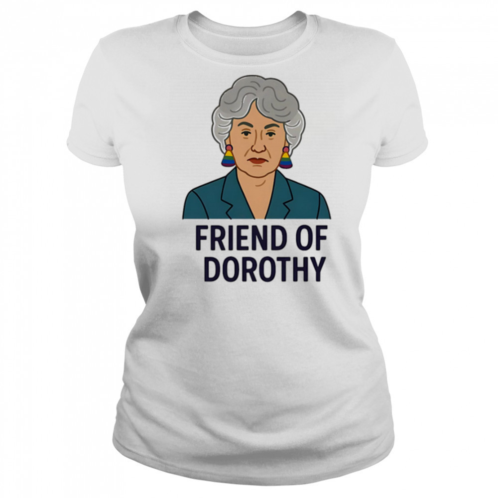 Friend of dorothy earrings pride shirt Women's T-shirt